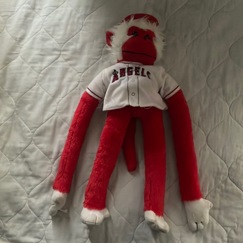 Los Angeles Angles Monkey plush